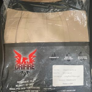 permanent FR, no-melt, no drip, regulates skin temperature and dries faster.